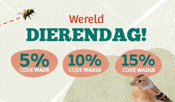 Wereld dierendag Natuurpunt Winkel banner