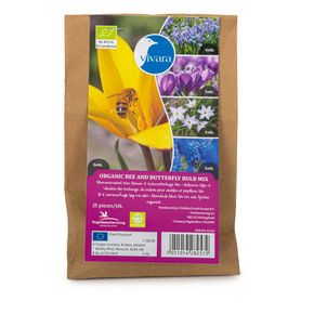 Biologische Bollenmix Bijen & Vlinders - 25 stuks