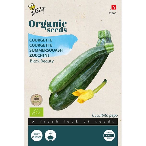 Buzzy® Organic Courgette Black Beauty  (BIO)