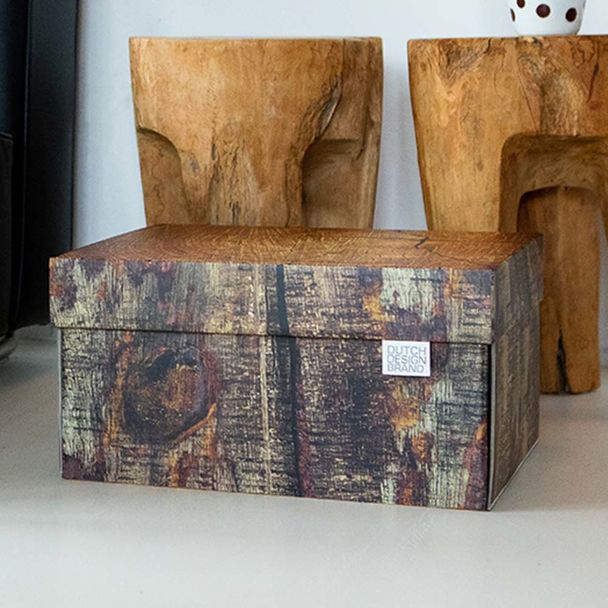 Dutch Design Storage Box Tree Trunk