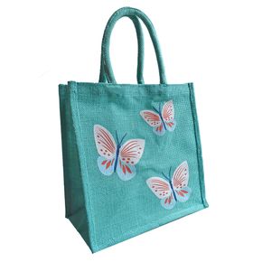 Jute Boodschappentas Vlinder