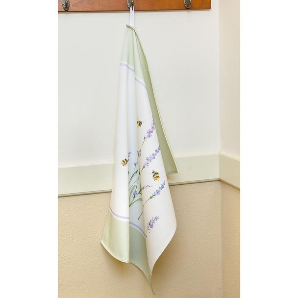 Keukenhanddoekenset met hommels en lavendel - Roy Kirkham