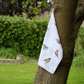 Keukenhanddoek Tuinvogels – Elwin van der Kolk