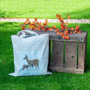 Katoenen tas Hert - Myrte