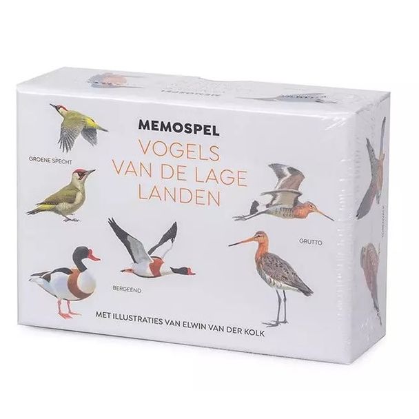 Vogels van de Lage Landen memospel