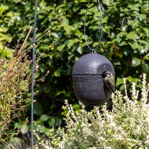 WoodStone® Nestkast Malaga 28mm zwart