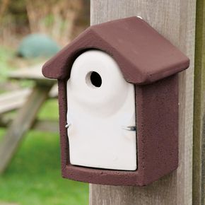 Nestkast WoodStone® 28 mm bruin